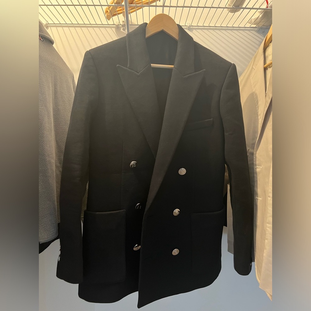 Balmain men’s coat never worn, size IT48 fits M